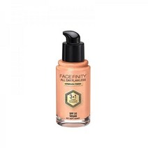 Max Factor Face Finity All Day Flawless 3 In 1 SPF 20 Foundation Makeup for Women No. 77 Soft Honey, 1 Ounce (pack of 1)