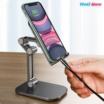 [GNJ몰] 다각도조절 스탠드 거치대 스마트폰거치대, 솔리드 스탠드거치대_그린