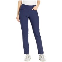 Callaway 여성용 퍼포먼스 플랫 프론트 테크 팬츠 신축성 있음, X-Small, Peacoat