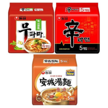 무파마탕면(4입)+신라면(5입)+안성탕면(5입)+그레잇물티슈(10매), 2세트