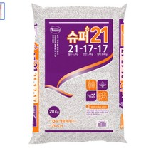 슈퍼21복합비료 20kg 제2종 고성분비료 21-17-17, 1개(20kg)