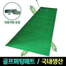 더그린 골프매트 퍼팅롤 퍼팅매트 퍼트연습기 국산 골프홀컵+전용가방 증정, 선택2)N6mm(폭50cmx길이500cm)