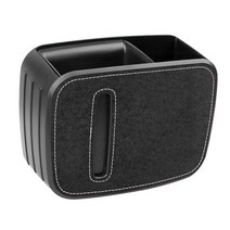 차량용쓰레기통 자동차 휴지통 다 차 차 봉투 차량 차 트럭 밴 차 인터, 검은색