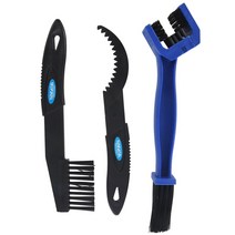 3PCS 기계 오토바이 자전거 체인 휠 청소 청소 브러쉬 오토바이 도구 세트, 하나, 블루 & 블랙