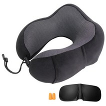모가비 메모리폼 여행용 목쿠션 + 안대 + 귀마개 랜덤 발송