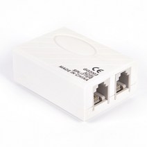 RJ11 케이블 라인 ADSL 팩스 모뎀 전화 네트워크 잭 마이크로 필터 스플리터 어댑터