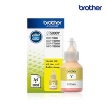브라더 BT5000Y 정품잉크 노랑 DCP-T300 T500W T700W