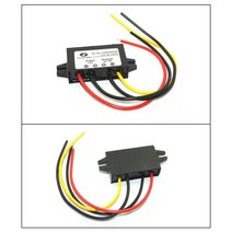 컨버터 12V(8V-32V 입력가능)-5V3A 15W DC-DC 자동차 컨버터 자동차전원 방수 차량용 모토바이용 휴대폰충전가능, 12V-5V3A