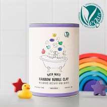 배스메이트 레인보우 버블 클레이 입욕제 280g 1개, 레인보우버블클레이