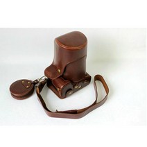 디럭스 에디션 PU 가죽 카메라 케이스 커버 니콘 D750 D3200 D810 P900S 용 가방 배터리 열기 보관 포함, 03 Black D500