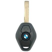 BMW LX8 FZV Z4 X 3 X5 E46 시리즈 3 5 6 7 Z3 EWS 315MHZ / 433MHZ 용 언컷 키리스 엔트리 리모컨 자동차 키 교체, Black 315MHZ