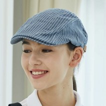 핀 스트라이프 헌팅캡