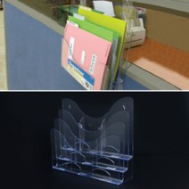 3단 카달로그꽂이 리플렛 파일 꽂이 리플렛거치대