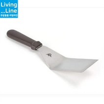 KT 피자 철판요리 스텐 뒤집개 스패치 뒤지개 피자뜨개 스끼바 스페치 부침개 파전 헤라 스페츌러 전 뒤집개 케익 뜨개 계란후라이 뒤집게 캠핑용, 사각스페치[중]