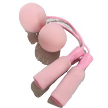 앙칼진여우 줄넘기 줄없는줄넘기 무선줄넘기 다이어트줄넘기, 핑크
