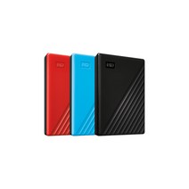 WD New My Passport 1TB 외장하드 블랙 (파우치증정), 0TB