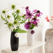 에키나세아코움화병set 48cmR 조화 화분 장식 FMFUFT.플라워트리, 퍼플A, 상세설명 참조