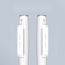 스탠드형 에어컨 공기 차단 가림막 직선 바람막이 대형 PVC 차단막 무풍 인테리어 가리개, 순백색-120cm
