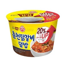 오뚜기 컵밥 춘천닭갈비덮밥 310g x 12