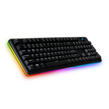 녹스 게이밍 키보드 기계식 청축 RGB LED 유선 키보드, 블랙, 녹스 VALKAN