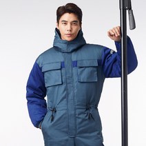 경신코리아방한복 스즈끼복 추동 일체형 스즈키 점프슈트 공군정비복 방한 용접복 우주 작업복 KSK-28, 4XL [115]