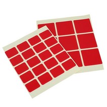 명판고정 판넬 사각 네모 투명 양면테이프 접착식 교구제작, 20P