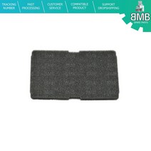 커넥터 부속품 2964840200 2964840100 - arçelik beko blomberg 철저한 smeg 회전식 건조기용 고품질 스폰지 필터(5개), 없음