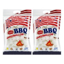간식꾸러미 세계과자 주전부리 등산간식 BBQ 머쉬멜로 525g 2개, 01. BBQ 머쉬멜로 525g 2개