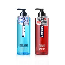 스니키 올인원 바디워시(쿨민트/타우린) 500ml, 1.스니키쿨민트올인원워시500ml