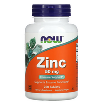 나우푸드 글루콘산아연 zinc 50mg 250정