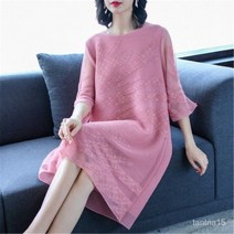 TANC 럭셔리 플리츠드레스 봄여름 어머니정장 결혼식예복
