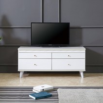 베리 1200 수납거실장, 화이트