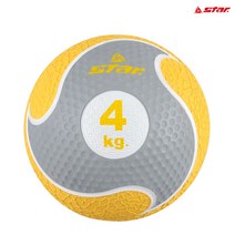 [STAR] 메디슨볼 메디신볼 재활운동 크로스핏 운동볼, 4kg