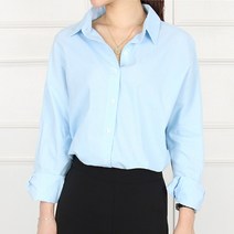 스윗타임 가벼운 블라우스 데이트룩 여성용 빅사이즈 ~3XL 살랑아사셔츠