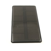 태양 전지 패널 6V 1.26W 210mA 미니 DIY 배터리 휴 전화 충전기 모듈 다결정, 한개옵션0