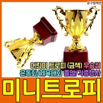 문구컬렉션 미니트로피 어린이트로피 운동회 체육대회 우승컵 졸업식 행사용품 어린이집 유치원
