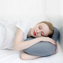 인체공학 마이크로 에어볼 베개 숙면 수면 꿀잠 우유베개