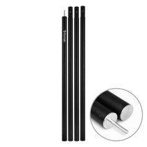 카르닉 두랄루민 경량 타프 폴대 4단 33파이, 1개