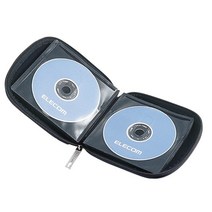 엘레컴 CD/DVD 케이스, 24매, 블루