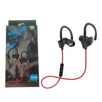 무선 블루투스 초소형이어폰 골전도이어폰 이어폰, Red With retail bo