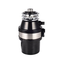 220V 주방 쓰레기 처리기 자동 싱크 음식물 분쇄기, 02 Black, 01 CN, 02 Black_01 CN