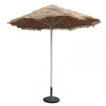 접이식 초가 밀짚 볏짚 파라솔 지푸라기 하와이 제주도 라탄 오두막 정원 전원주택 야외 놀이공원 그늘, 단일사이즈, F_싱글 3m 사각받침 O