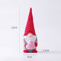 발렌타인 꽃 led 인형 화이트데이 선물 수능 발베니12년 휴일 세트 얼굴없는 플러시, A