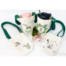 기타 바보사랑[빨간오리] 보온보냉 텀블러 물병 주머니 크로스백 에코백 만들기, 선택:크로스백-하트고래