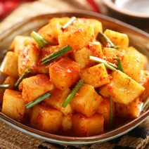 청와대 납품김치/ 오색소반 김치/경기연천 농협식품/ 포기6 9kg 깍두기 갓김치 총각김치 묵은지, 12 깍두기7kg