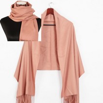 베이직 머플러(딥핑크) 밍크목도리 캐시미어목도리 울머플러