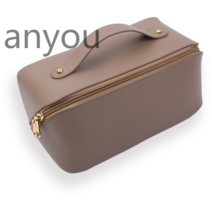 ANYOU 프리미엄 모던 가죽 화장품 파우치