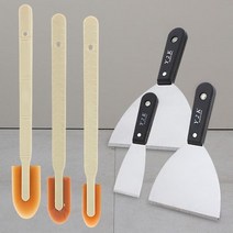 전단지 벽지 페인트제거용 실리콘작업용 헤라 화장실 고무 베란다 수리 바닥 욕조, 스텐헤라 소