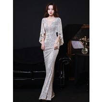 연말시상식 반짝이 블링블링 연주복 행사 여신드레스
