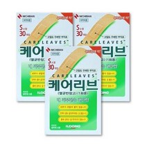 니치방 케어리브 밴드, 30개입, 3개